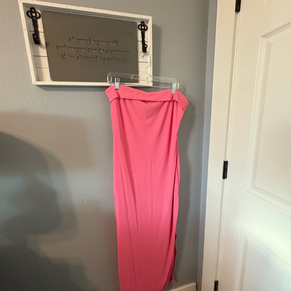Pink Pretty Garden dress XL
